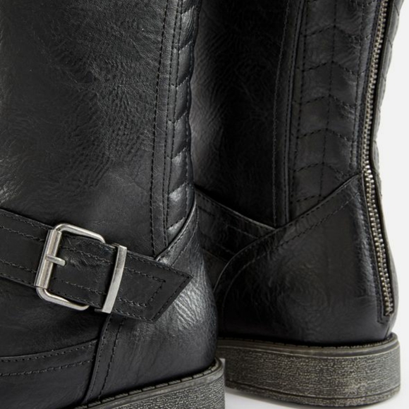 NWT Just Fab size 6 tall boots in black - Picture 3 of 4